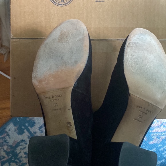 Rag & Bone black suede boots, size 39! Beautiful! - Picture 3 of 4